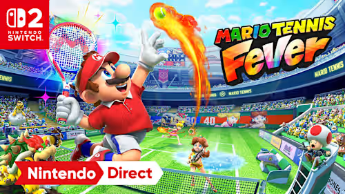 Mario Tennis Fever é anunciado para o Nintendo Switch 2