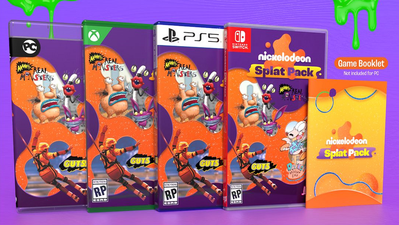 Coletânea Nickelodeon Splat Pack é anunciada para o Nintendo Switch