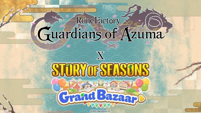 Rune Factory: Guardians of Azuma terá colaboração com Story of Seasons: Grand Bazaar em DLC gratuita