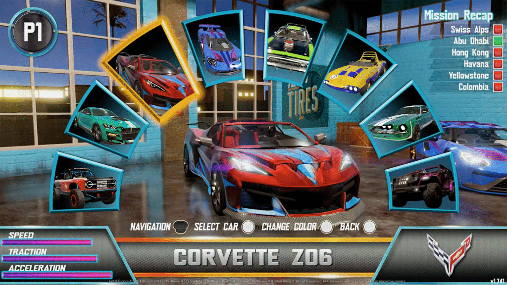 Fast & Furious: Arcade Edition traz alta velocidade e diversão para crianças