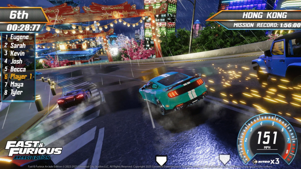 Fast & Furious: Arcade Edition traz alta velocidade e diversão para crianças
