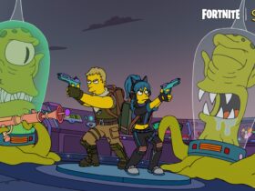 Parceria entre Fortnite e Os Simpsons ganha primeiro teaser com Kang e Kodos