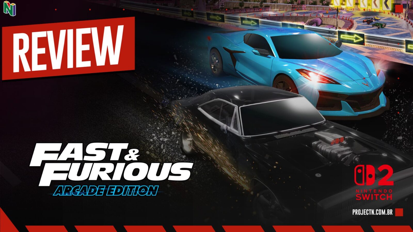 Fast & Furious: Arcade Edition traz alta velocidade e diversão para crianças