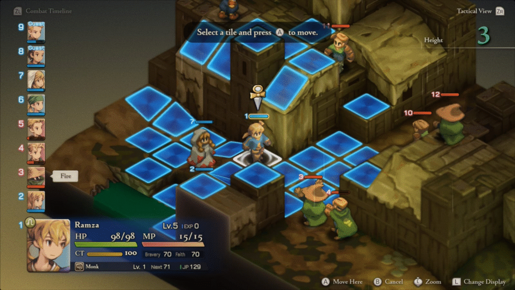 Final Fantasy Tactics – The Ivalice Chronicles: A majestade dos RPGs Táticos