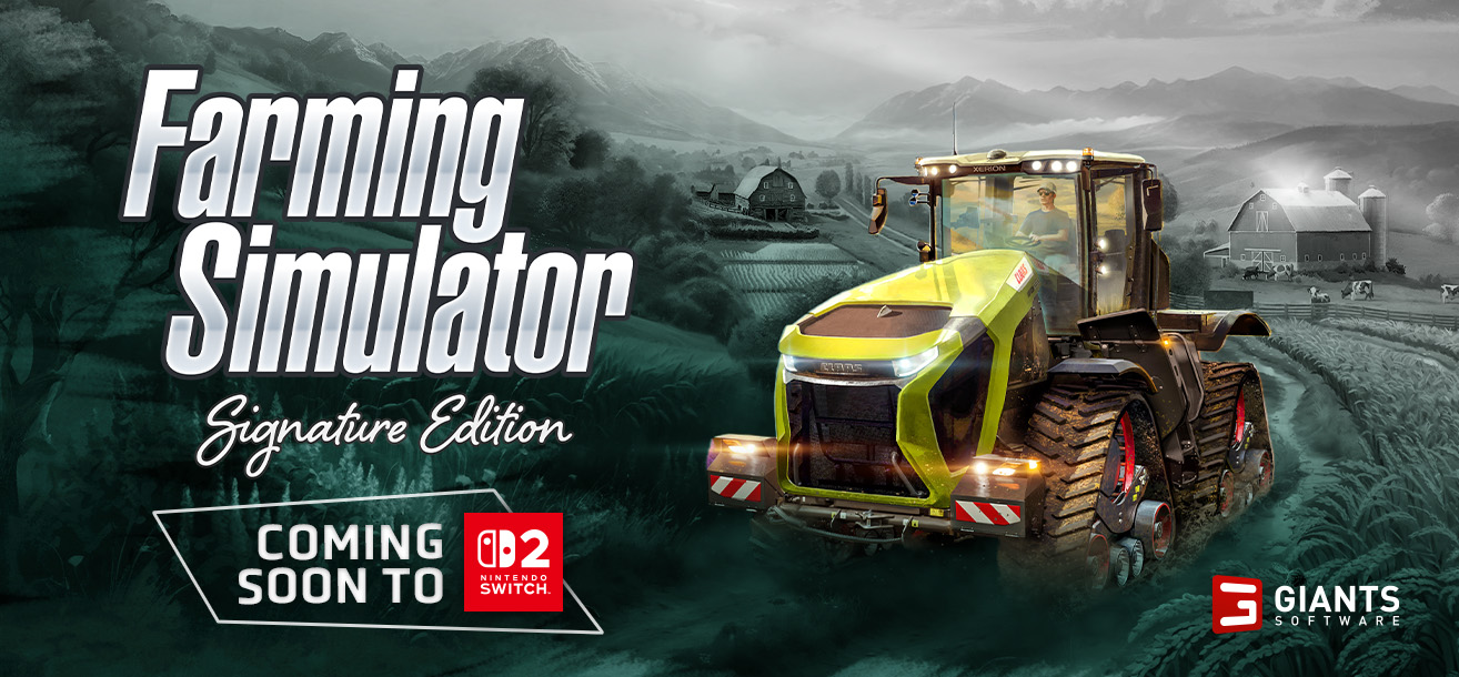 Farming Simulator: Signature Edition recebe data de lançamento no Nintendo Switch 2