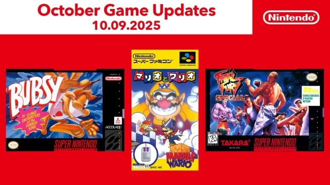 Três novos clássicos do SNES chegam ao Nintendo Switch Online