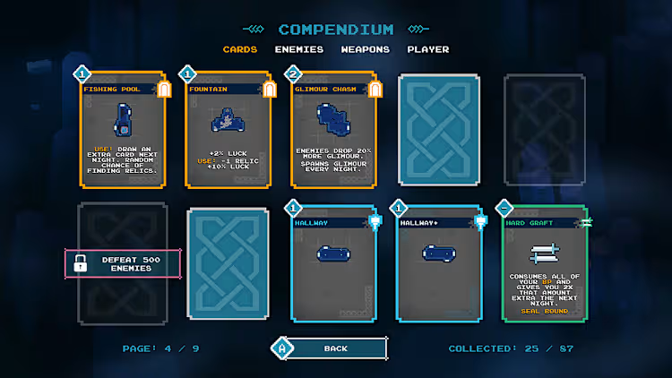 Into the Restless Ruins  - Guie uma masmorra através de um deck personalizável