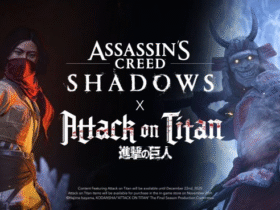 Assassin’s Creed Shadows terá colaboração com Attack on Titan