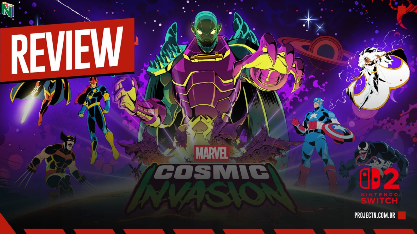 MARVEL Cosmic Invasion: Diversão à moda antiga