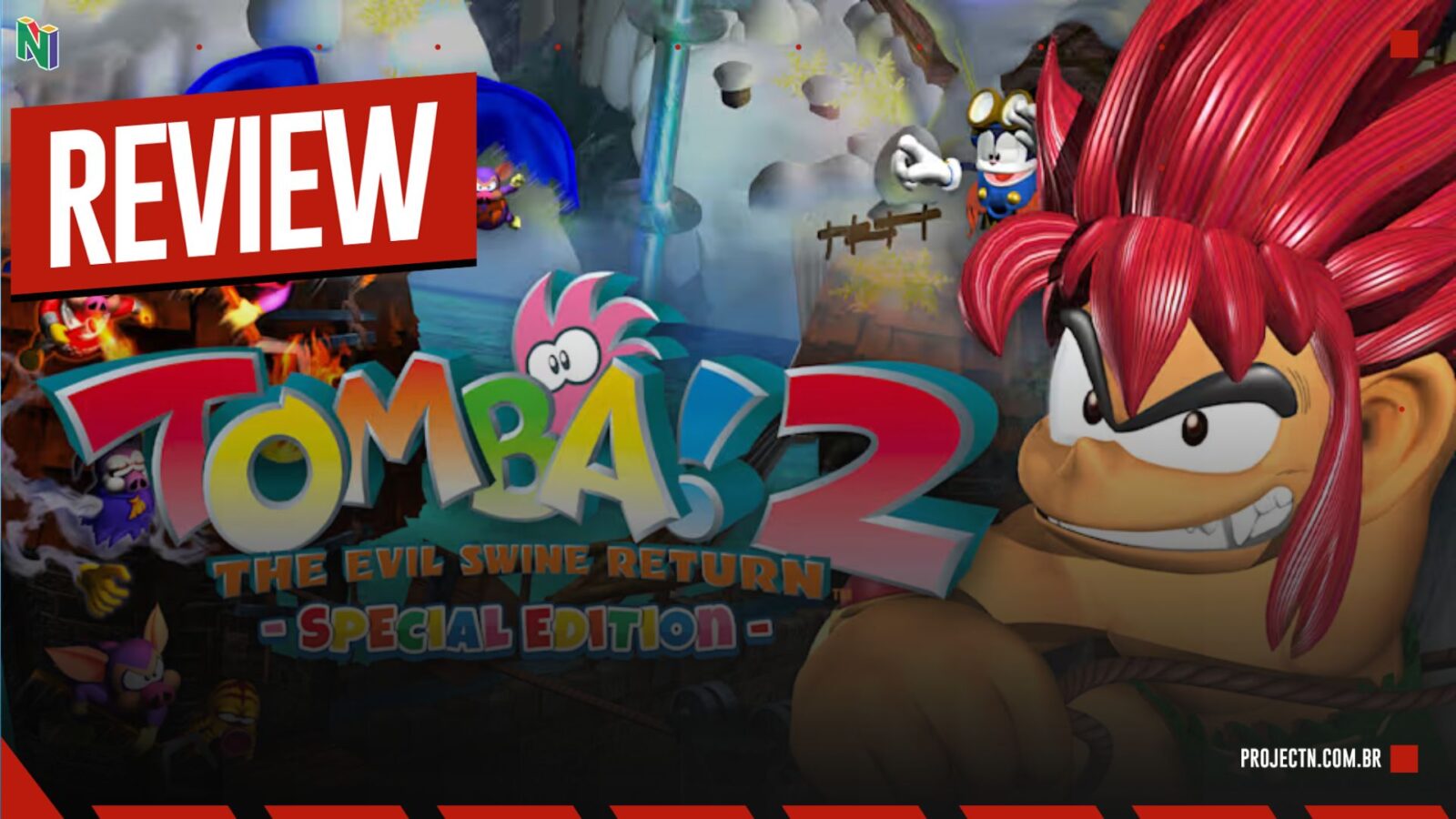 Tomba! 2: The Evil Swine Return - Uma sequência esquecida retorna