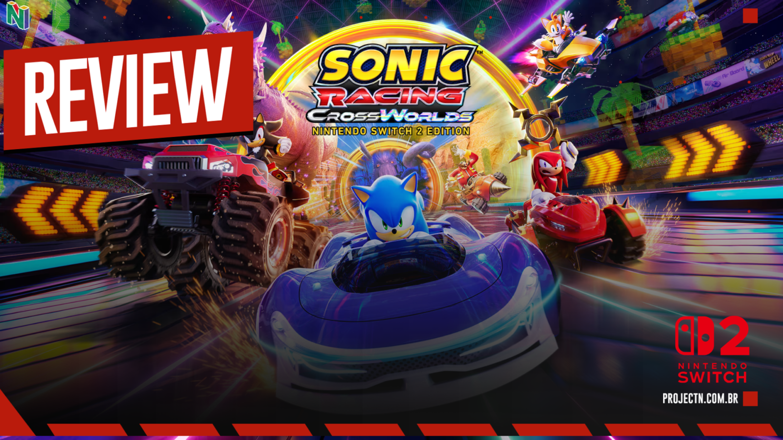 Sonic Racing: CrossWorlds: Edição Nintendo Switch 2 - A Evolução Técnica que Faltava