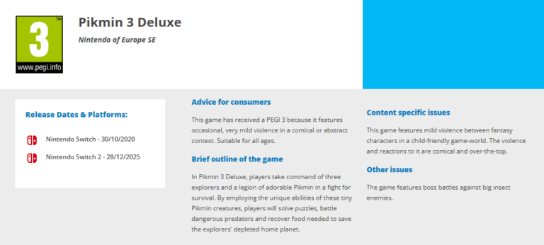 Pikmin 3 Deluxe pode ganhar versão Nintendo Switch 2 Edition
