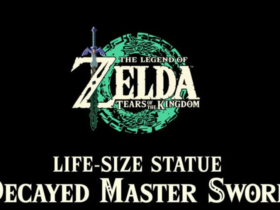 First 4 Figures anuncia estátua da Master Sword de Zelda: Tears of the Kingdom em tamanho real