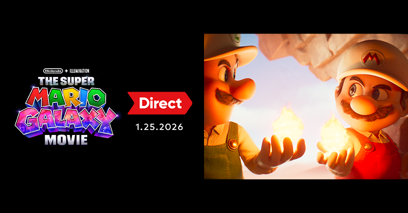 Nova Direct para The Super Mario Galaxy- O Filme é anunciada